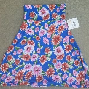 Lularoe Azure xs skirt. Nwt